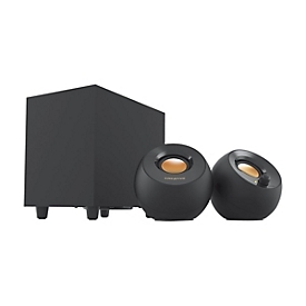 Creative Pebble Plus - Lautsprechersystem - für PC