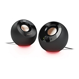 Creative Pebble SE - Lautsprecher - für PC - 2.0-Kanal - 4.4 Watt - Schwarz