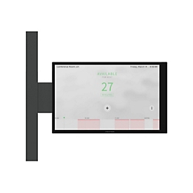 Crestron TSW-770/1070-MUMK-B - Befestigungskit (Seitenmontageklammer, flache Halterung) - für Touchscreen - Aluminium, Stahl - Schwarz - Pfosten