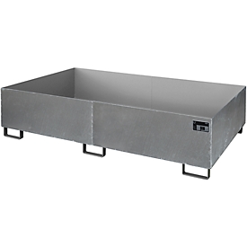 Cubeta para estantería tipo RW/RW 2200-2, sin rejilla, galvanizado