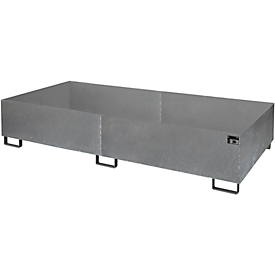 Cubeta para estantería tipo RW/RW 2700-3, sin rejilla, galvanizado