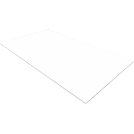 Cubierta QUANDOS BOX, An 800 x P 440 x Al 8 mm, blanco