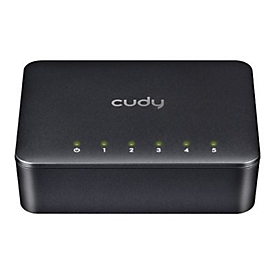 CUDY FS105D - Switch - 5 x 10/100 - Desktop