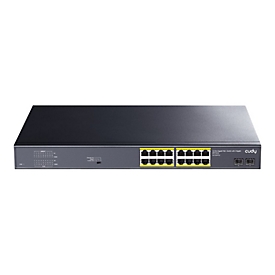 Cudy GS1020PS2 - 3.0 - Switch - 16 x 10/100/1000 (PoE) - an Rack montierbar, Desktop - PoE (200 W)