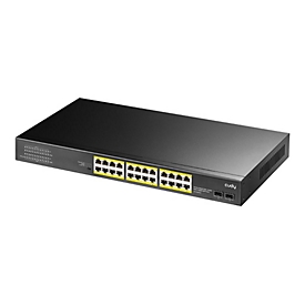 Cudy GS1028PS2 - Switch - 24 x 10/100/1000 (PoE) - an Rack montierbar, Desktop - PoE (300 W)