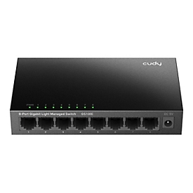 CUDY GS108E - Switch - Licht - managed - 8 x