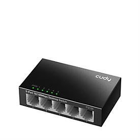CUDY Metal Switch FS105 - Switch - 0,1 Gbps