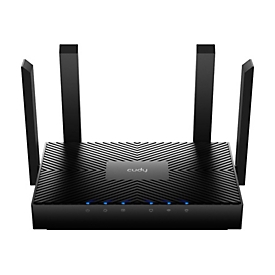Cudy WR3000 - Wireless Router 4-Port-Switch - 1GbE - Wi-Fi 6 - Dual-Band - wandmontierbar