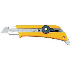 Cuttermesser Klingen-B.18mm L.165mm m.Feststellrädchen OLFA