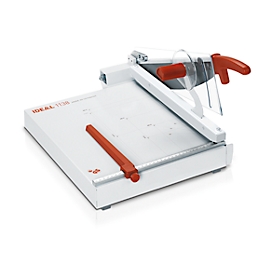 Cutting machine IDEAL 1138, for up to 50 sheets, cutting length 385 mm, W 381 x D 575 x H 260 mm