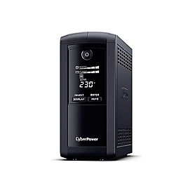 CyberPower Value Pro VP1000ELCD - USV - Wechselstrom 230 V - 550 Watt - 1000 VA - RS-232, USB