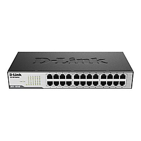 D-Link DES 1024D - Switch - unmanaged - 24 x