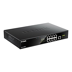D-Link DGS 1010MP - Switch - unmanaged - 8 x 10/100/1000 (PoE+)
