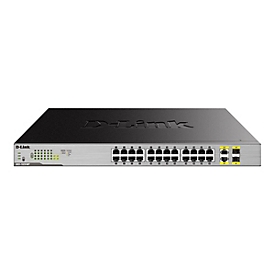 D-Link DGS-1026MP - Non-géré - Gigabit Ethernet (10/100/1000) - Connexion Ethernet - supportant l'alimentation via ce port (PoE) - Grille de montage