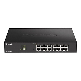 D-Link DGS 1100-16V2 - Switch - 16 Anschlüsse - Smart - an Rack montierbar