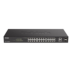 D-Link DGS 1100-26MPV2 - Switch - Smart - 24 x 10/100/1000 (PoE)