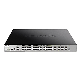 D-Link DGS 3630-28PC - Switch - L3 - managed - 20 x 10/100/1000 (PoE+)
