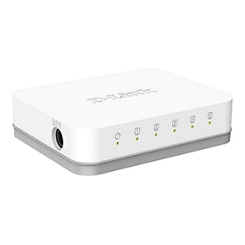 D-Link GO-SW-5G - Switch - 5 Anschlüsse - unmanaged