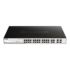 D-Link Switch DGS-1210-28P E DGS121028P DGS-1210-28P/E - Switch - Fiber Optic