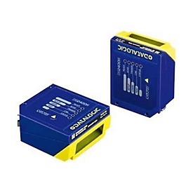 Datalogic DS2100N-1200 - 30 cm - 1000 lectures/seconde - Code2/5 - Code39 - Code93 - Code128 - EAN/UPC - EAN128 - Codabar - Pharmacode - ISBN128 - RS-232 - RS-485 - Bleu - Jaune - IP65