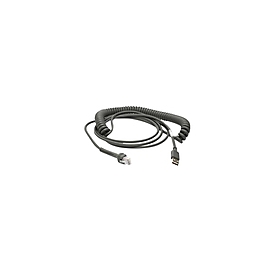 Datalogic USB Cable, 4.6m, IBM Colied PWR+, CAB-412, SH-5008