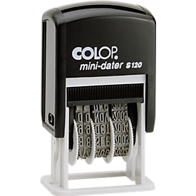Datumstempel, S 120 Mini Dater, selbstfärbend