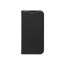 dbramante1928 Bergen - Flip-Hülle für Mobiltelefon - veganes Leder - Schwarz - für Apple iPhone 6, 6s, 7, 8, SE (2. Generation)