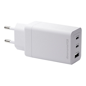 dbramante1928 re-charge - Netzteil - 65 Watt - 3 Ausgabeanschlussstellen (2 x USB-C, USB)