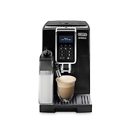 De'Longhi Kaffeevollautomat DINAMICA ECAM 350.55.B, für Bohnen/Pulver, 1450 W, bis 1,8 l/300 g, LatteCrema-System, LC-Display, schwarz