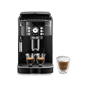 De'Longhi Kaffeevollautomat ECAM 21.117.B, für Bohnen/Pulver, 1450 W, bis 1,8 l/250 g, Milchaufschäumer, schwarz