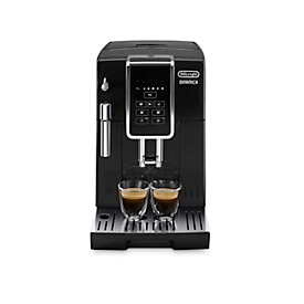 De'Longhi koffiezetapparaat ECAM 350.15.B Dinamica, voor bonen/poeders, tot 1,8 l/300 g, melkopschuimer, sensorbedieningspaneel, zwart