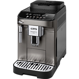 De'Longhi Machine à café automatique Magnifica Evo ECAM290.42.TB, pour grains/poudre, jusqu'à 1,8 l/250 g, 6 touches de sélection directe, mousseur à lait, gris titane-noir