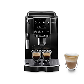 De'Longhi Machine à café automatique Magnifica Start ECAM 220.21.B, pour grains/poudre, 1450 W, jusqu'à 1,8 l/250 g, mousseur à lait, noir