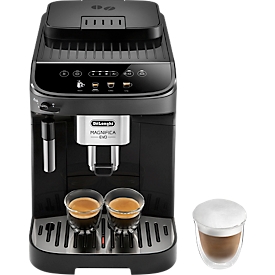 De'Longhi volautomatische koffiemachine Magnifica Evo ECAM 290.21.B, voor bonen/poeder, 1450 W, tot 1,8 l/250 g, melkopschuimer, verstelbare uitloop, zwart