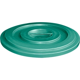 Deckel aus HDPE, 35 Liter, grün