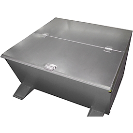 Deckel für verschiedene Behälter, verzinkt