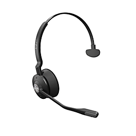 DECT headset Jabra Engage 65, bereik 150 m, tot 13 uur, geluidsfilter, busylight, verstelbare hoofdband, mono