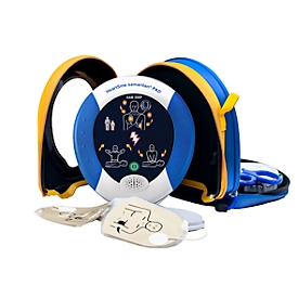 Defibrillator HeartSine samaritan PAD 360P, AED, automatische Schockauslösung + Erste-Hilfe-Set