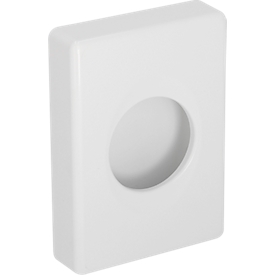 Deiss handdoekdispenser hygiënebox, kunststof, 25 vel capaciteit, B 100 x D 27,5 x H 139,5 mm, wit
