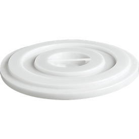 Deksel van HDPE, 35 liter, naturel