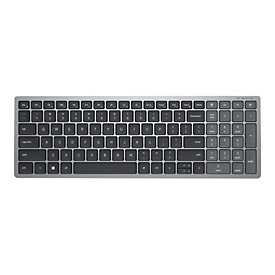 Dell KB740 - Tastatur - kompakt, mehrere Geräte - kabellos - 2.4 GHz, Bluetooth 5.0 - QWERTY