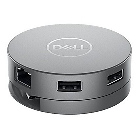 Dell Mobile Adapter DA310 - Dockingstation - USB-C - VGA, HDMI, DP, USB-C - GigE