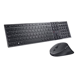 Dell Premier KM900 - Tastatur-und-Maus-Set - Zusammenarbeit - hinterleuchtet - kabellos - 2.4 GHz, Bluetooth 5.1