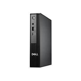 Dell Pro Micro QCM1250 - Micro - Core i5 i5-14500T / 1.7 GHz - RAM 8 GB - SSD 512 GB - NVMe - UHD Graphics 770 - 1GbE, Bluetooth, Wi-Fi 6E - WLAN: Bluetooth, 802.11a/b/g/n/ac/ax (Wi-Fi 6E)
