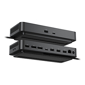 Dell Pro Smart Dock SD25 - Dockingstation - USB-C - HDMI, 2 x DP, USB-C - 1GbE, 2.5GbE - 180 Watt