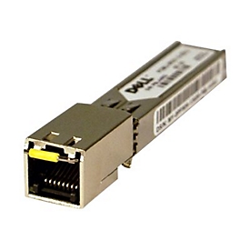 Dell - SFP (Mini-GBIC)-Transceiver-Modul - 1GbE - 1000Base-T - RJ-45 - für Force10; Networking C7008; PowerConnect 70XX, 81XX; PowerEdge VRTX; PowerSwitch N1524