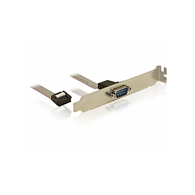Delock 82768 - Gris - 0,4 m - DB9 M