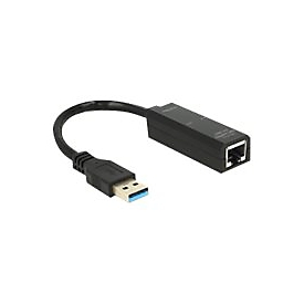 Delock Adapter USB 3.0 > Gigabit LAN 10/100/1000 Mb/s - Netzwerkadapter - USB 3.0 - Gigabit Ethernet