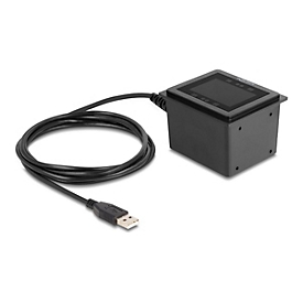 Delock - Barcode-Scanner - integriert - 60 Scans/Sek. - decodiert - USB