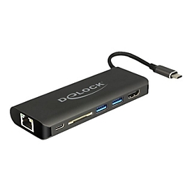 Delock - Dockingstation - USB-C 3.1 - HDMI - GigE